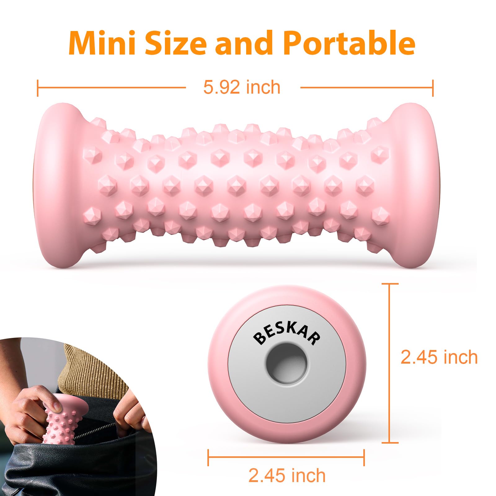 BESKAR Foot Massager Roller