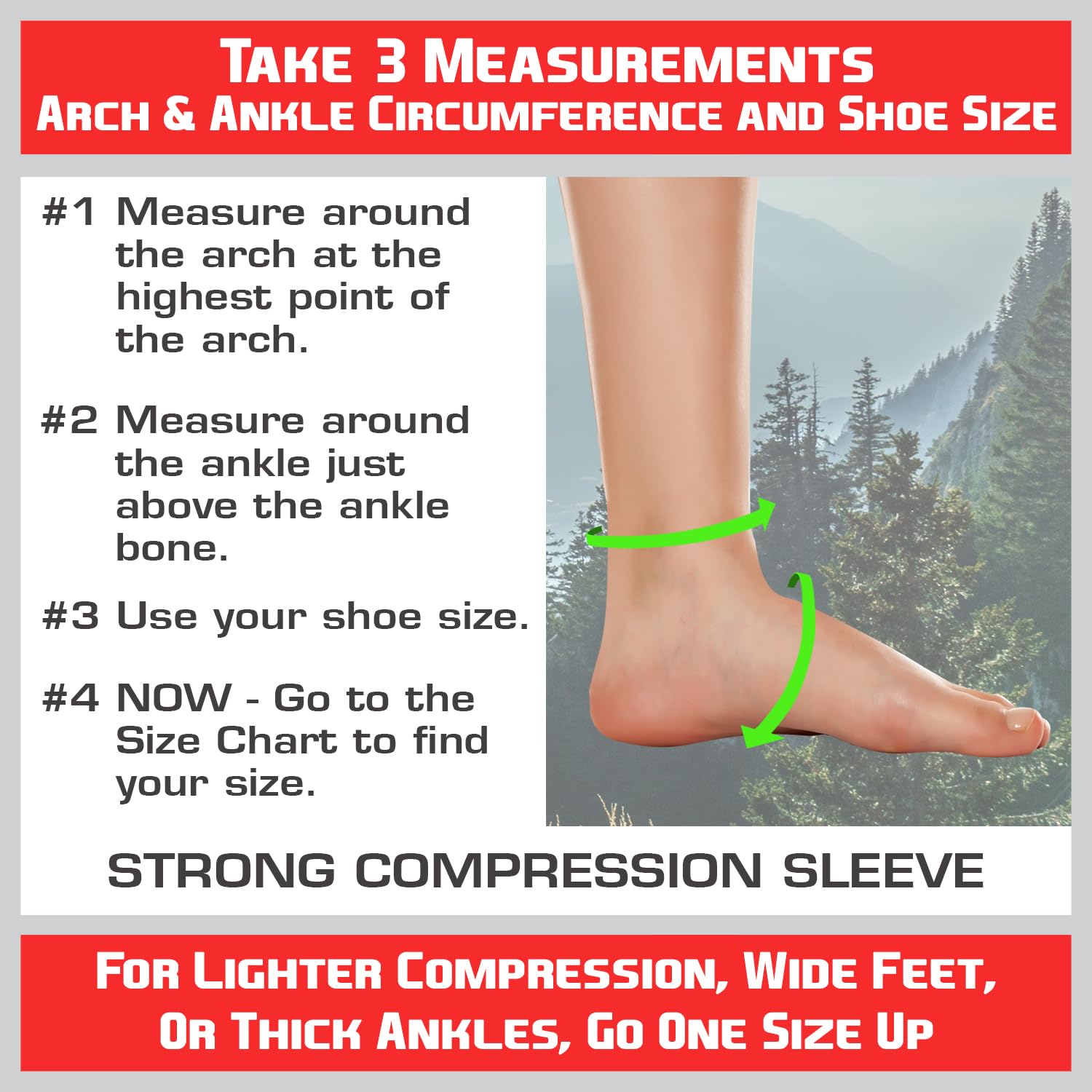 TechWare Pro Ankle Brace Compression Sleeve - Relieves Achilles Tendonitis, Joint Pain. Plantar Fasciitis Sock with Foot Arch Support Reduces Swelling & Heel Spur Pain. Injury Recovery for Sports