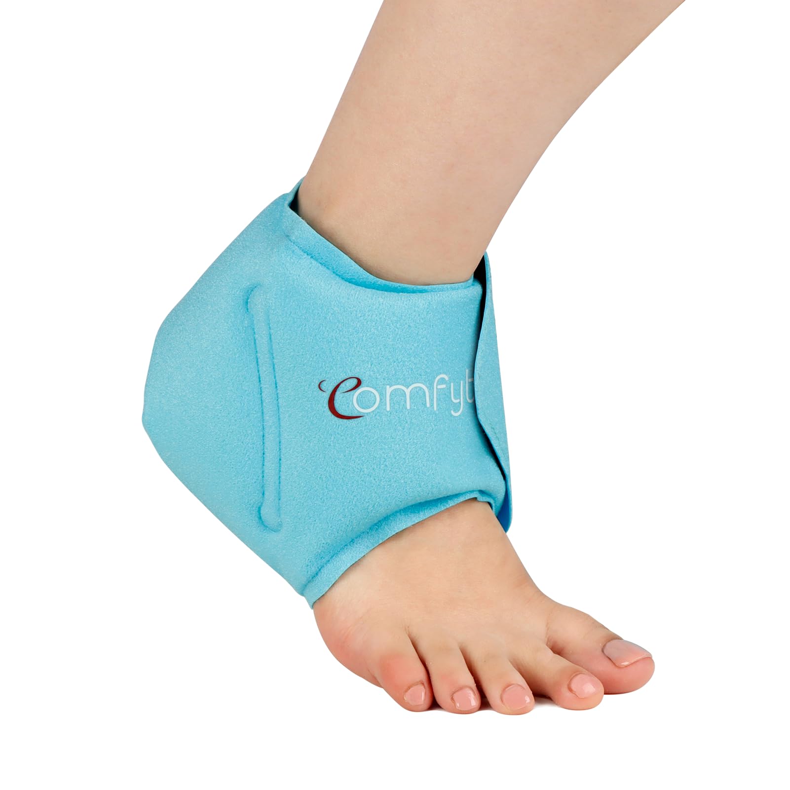 Comfytemp Ankle Ice Pack Wrap for Swelling, Plantar Fasciitis, Foot Pain Relief, FSA HSA Eligible, Gel Packs for Injuries Reusable, Hot Cold Compression for Achilles Tendonitis, Sprain Ankles, 2 Packs”]